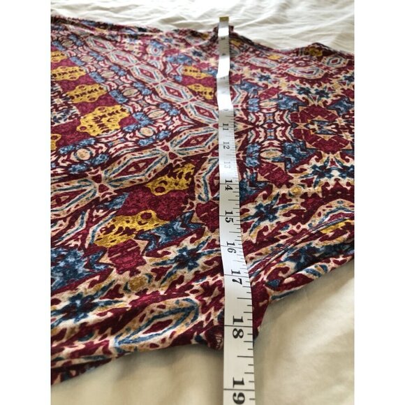 Maeve Anthropologie Sleeveless Multicolor Long Dress Womens L Boho Asymmetrical - Picture 6 of 7